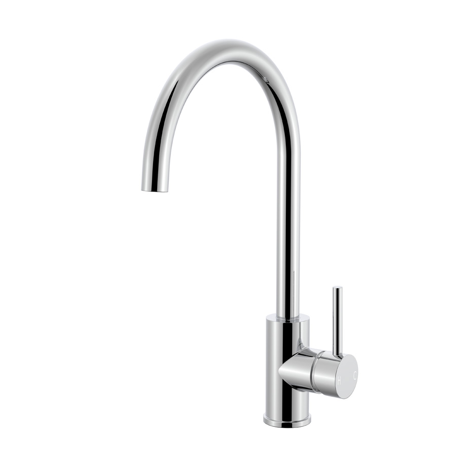 Orbit Long Neck Sink Tap — Chrome
