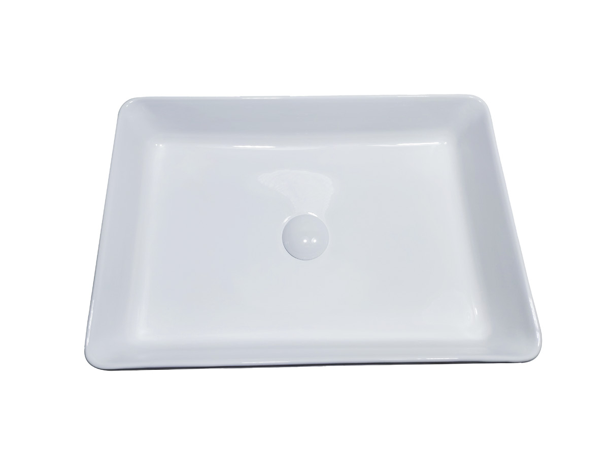 Forte Art Basin — Gloss White