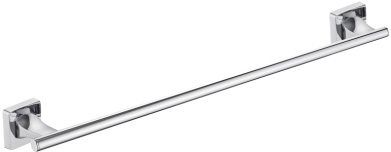 Forte Single Towel Bar — Chrome