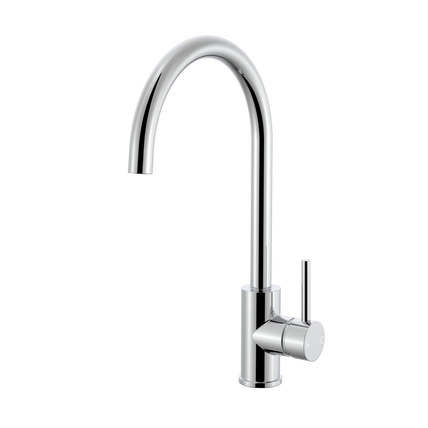 Orbit Long Neck Sink Tap — Chrome