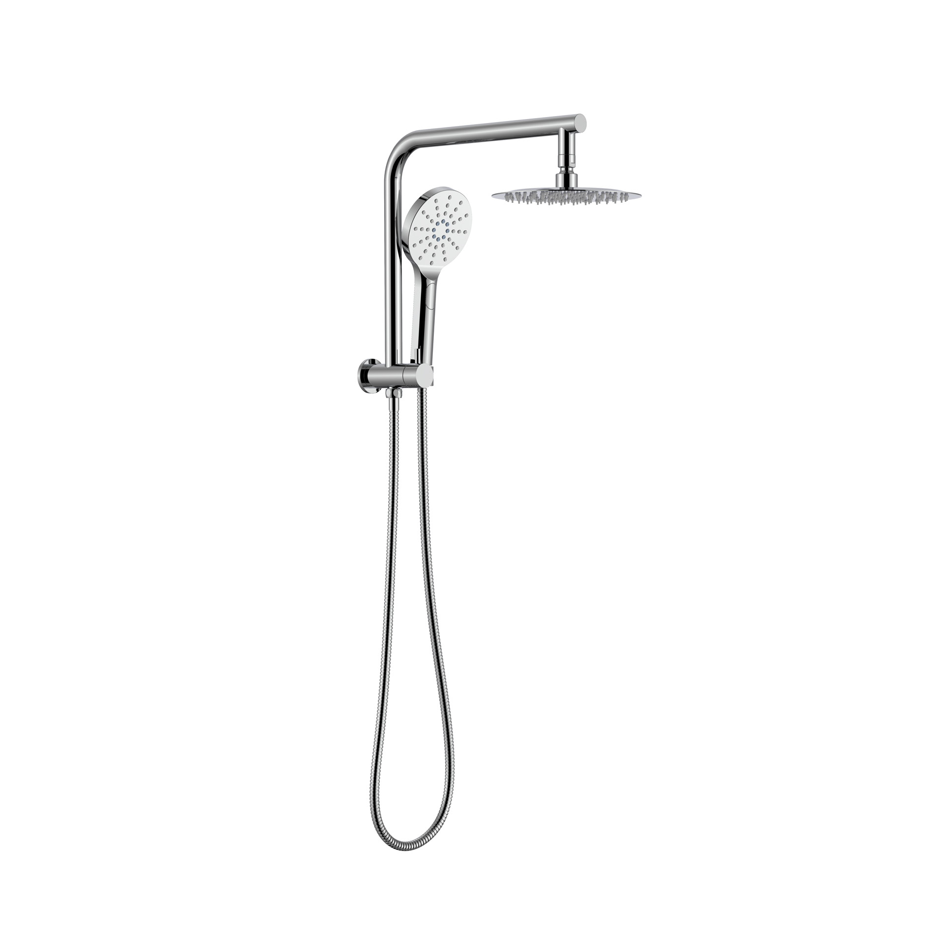 Orbit Rail Shower with Overhead